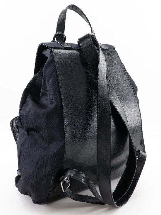GUCCI Backpack Daypack black Nylon canvas/leather Women main image 9
